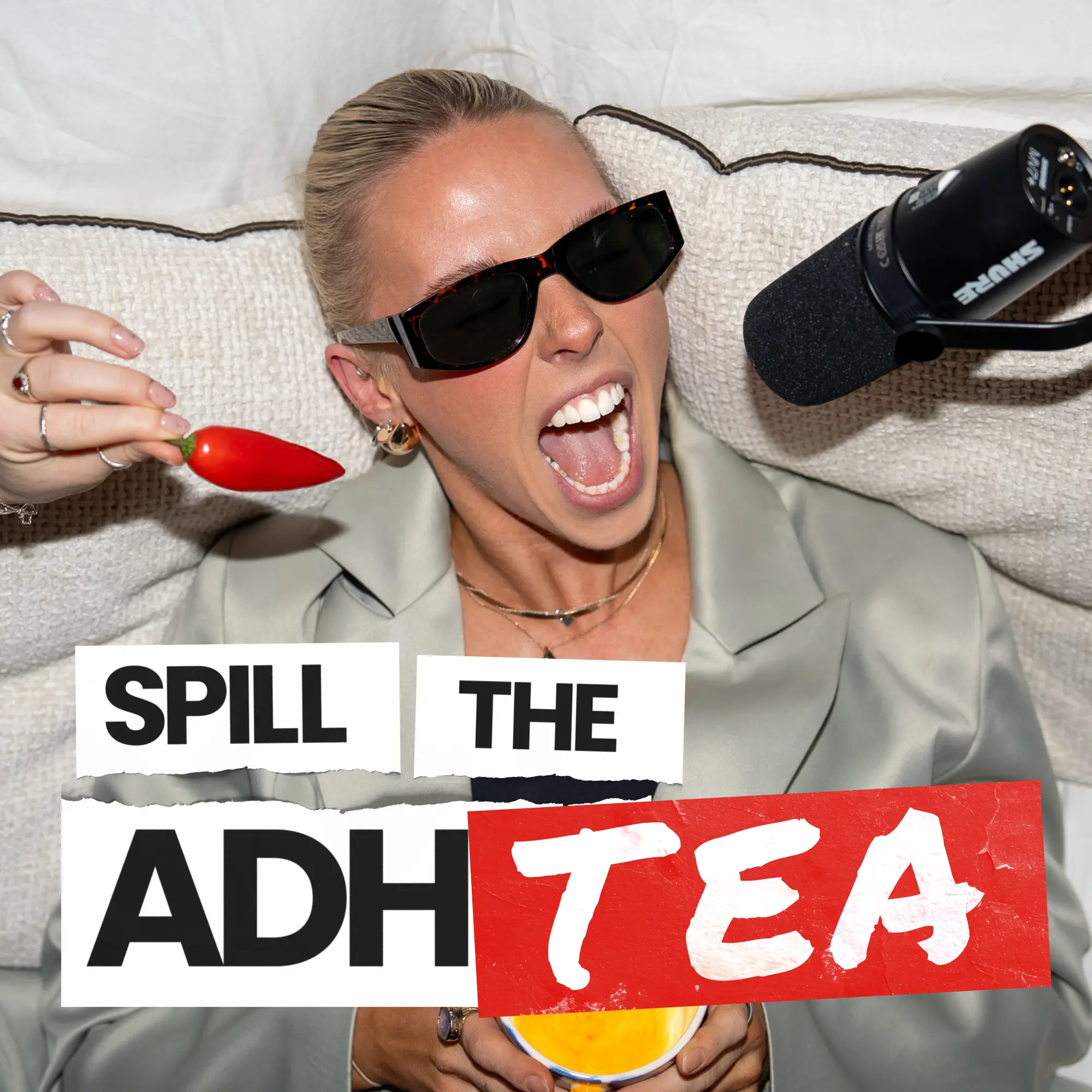 Spill the ADHDTEA – Podcast Artwork @2x